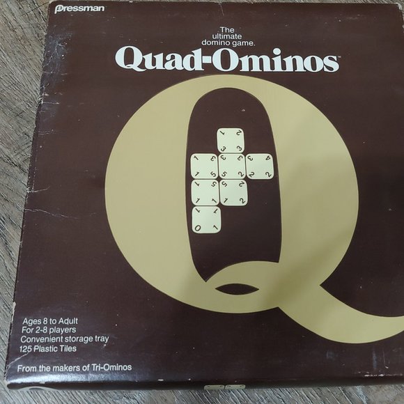 Quad Ominos/Tri Omionos vintage board games - Picture 6 of 12